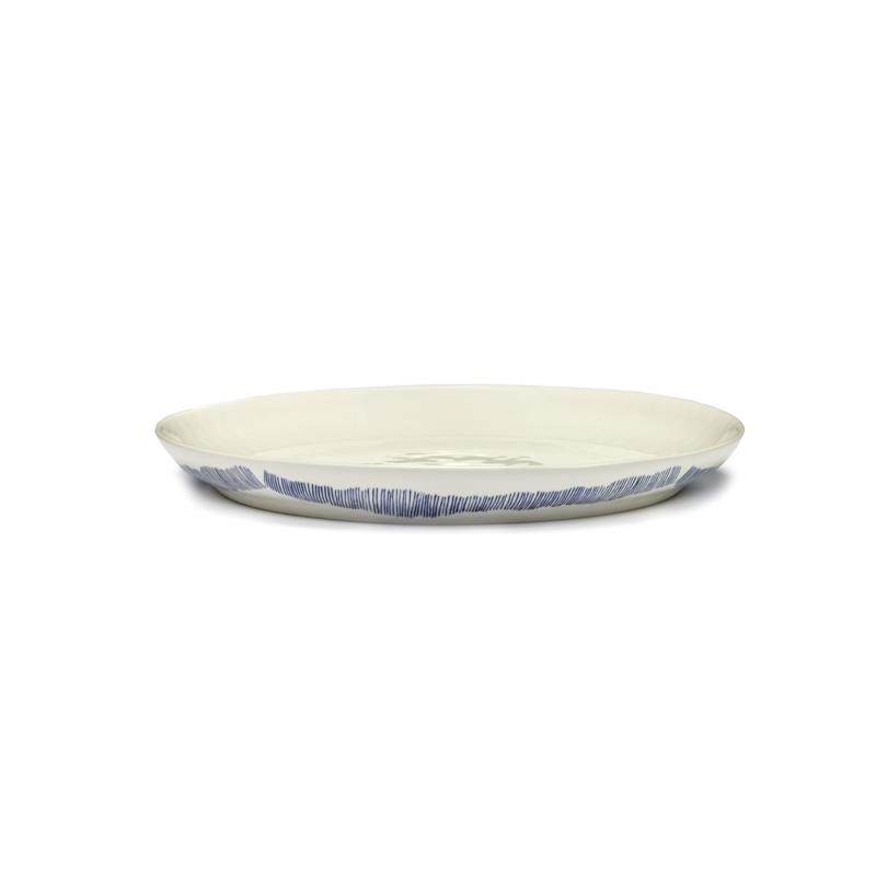 Serax - Feast Stripe - Blue Platter 13.75"