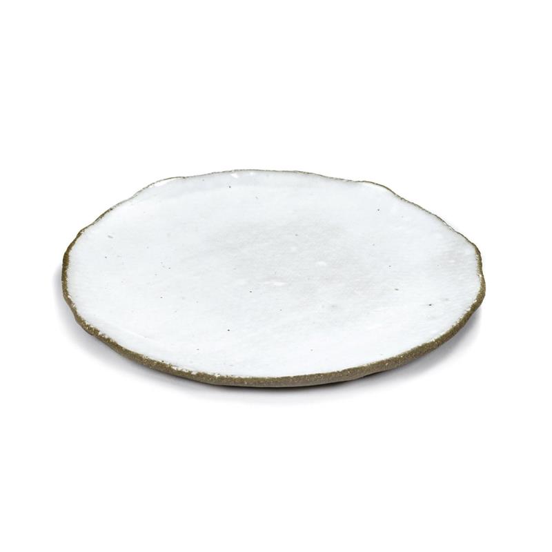 Serax - FCK Collection -  FCK Concrete White Salad Plate 7.75"