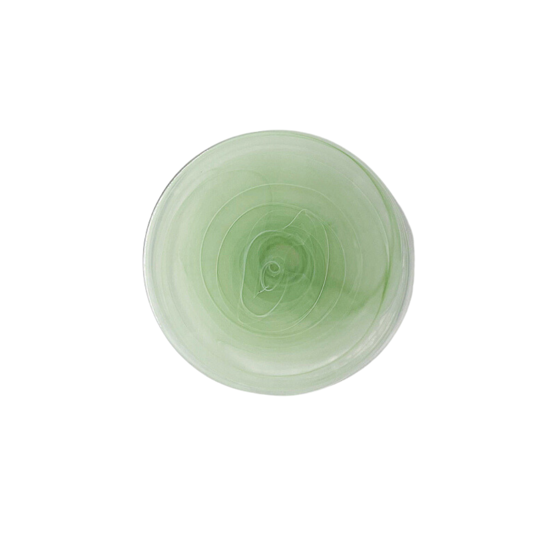 Vinci Lime Glass Salad Plate 8.3