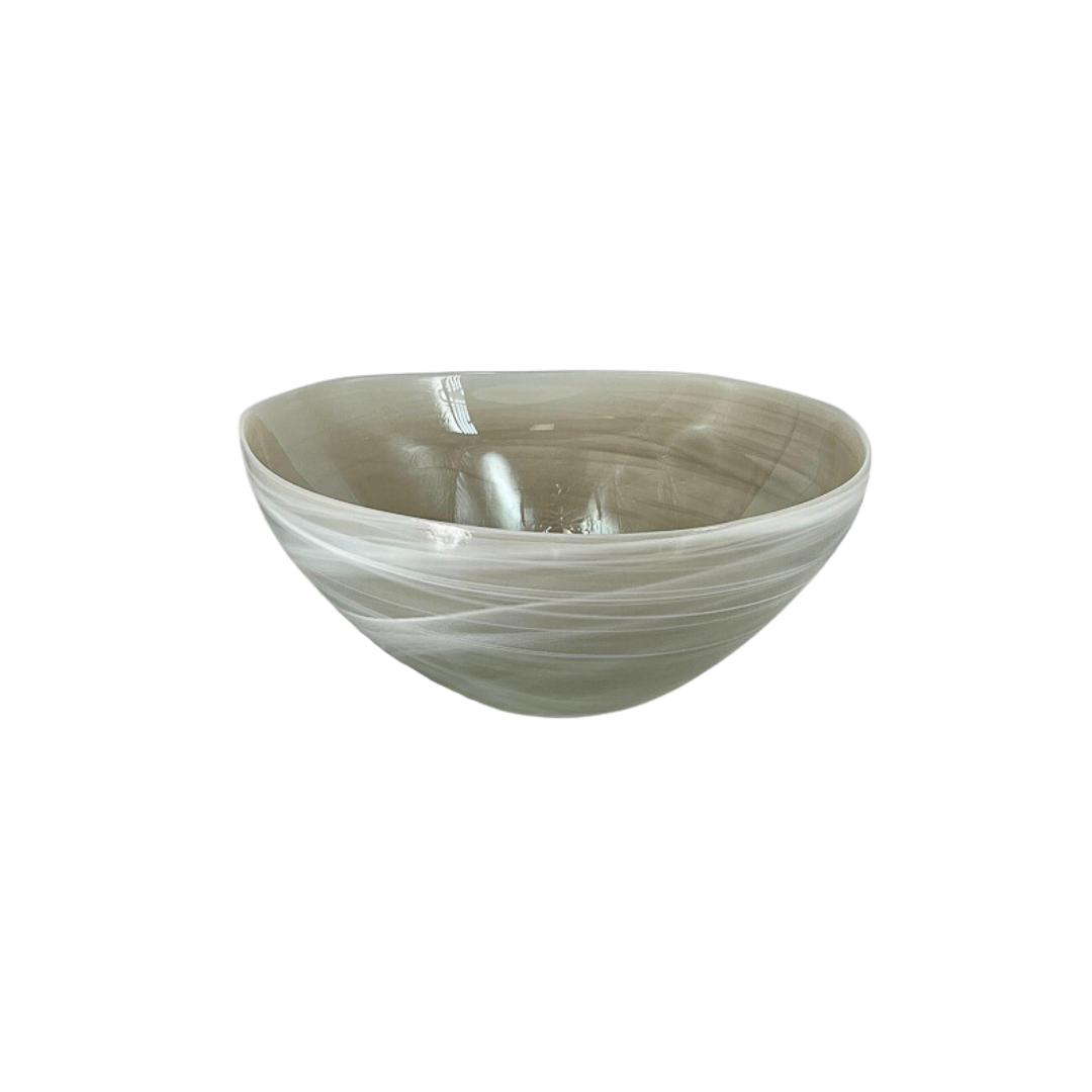 Picasso Coffee Glass Bowl - 9.8"