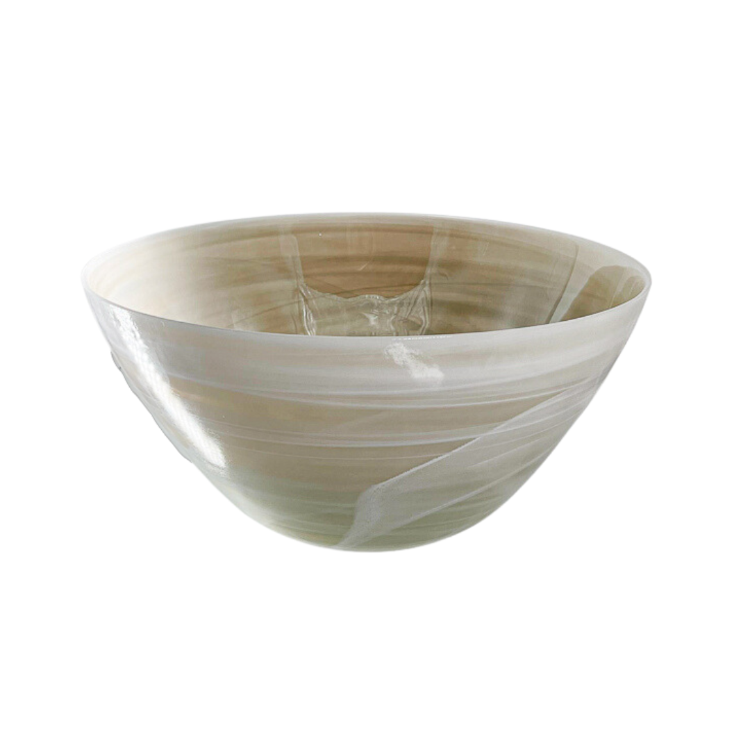 Vinci Coffee Glass Bowl - 11.8"
