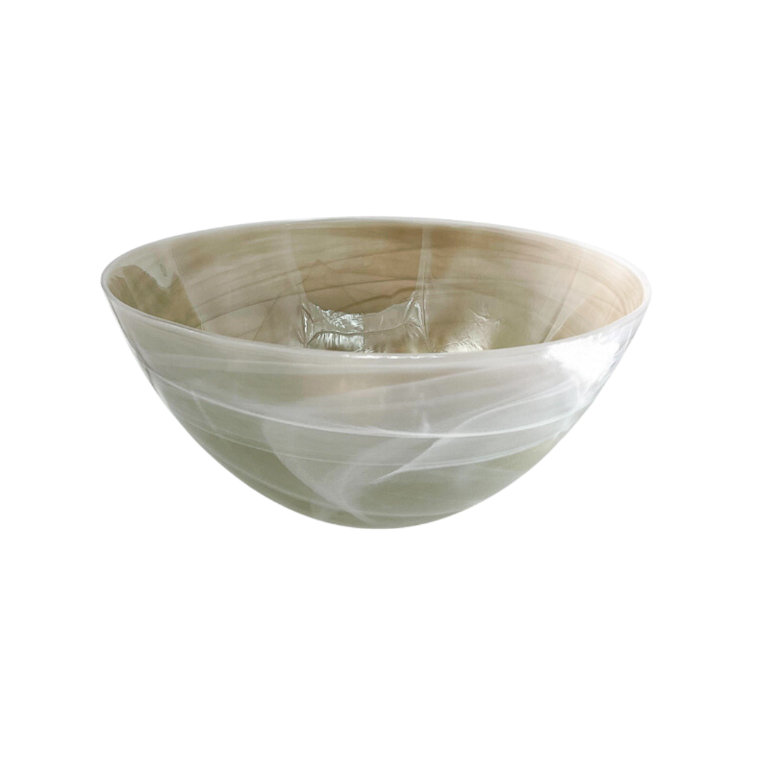 Vinci Coffee Glass Bowl - 9.8"
