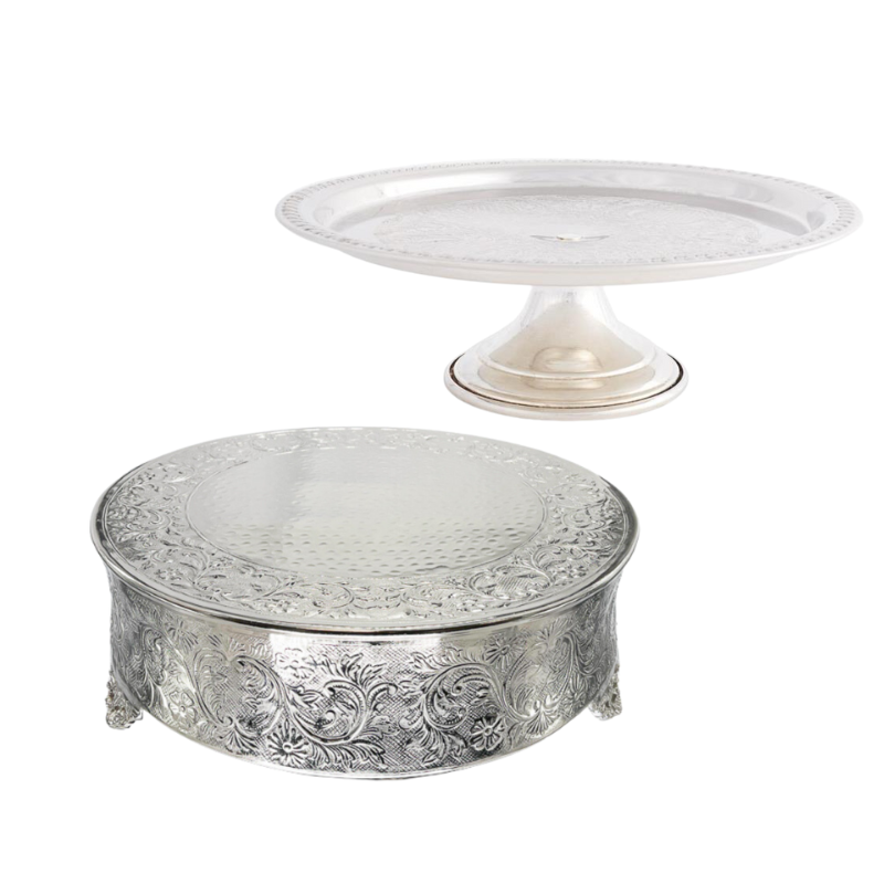 Silver Cake Stands