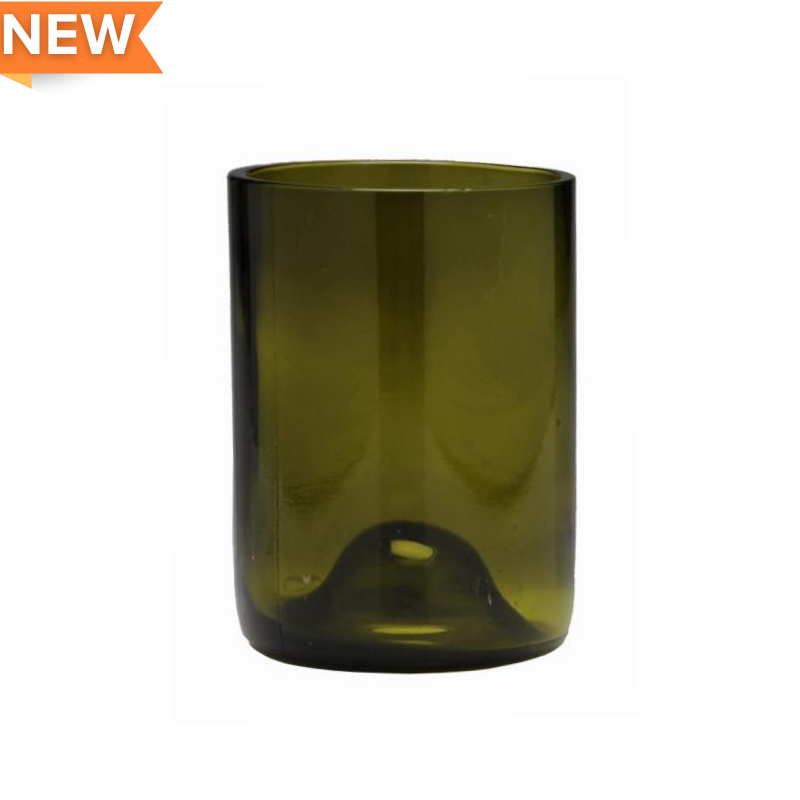 Vintage Olive Green Tumbler