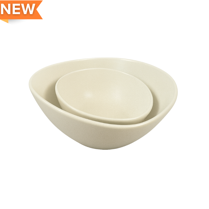 Oval Matte Bowl