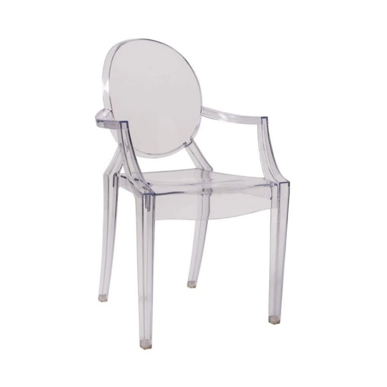 Ghost Chair with Arms