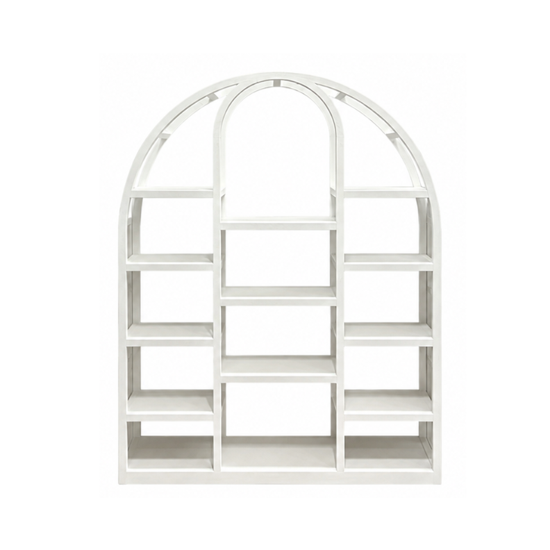 Madison White Shelving - 70" Width Shelving