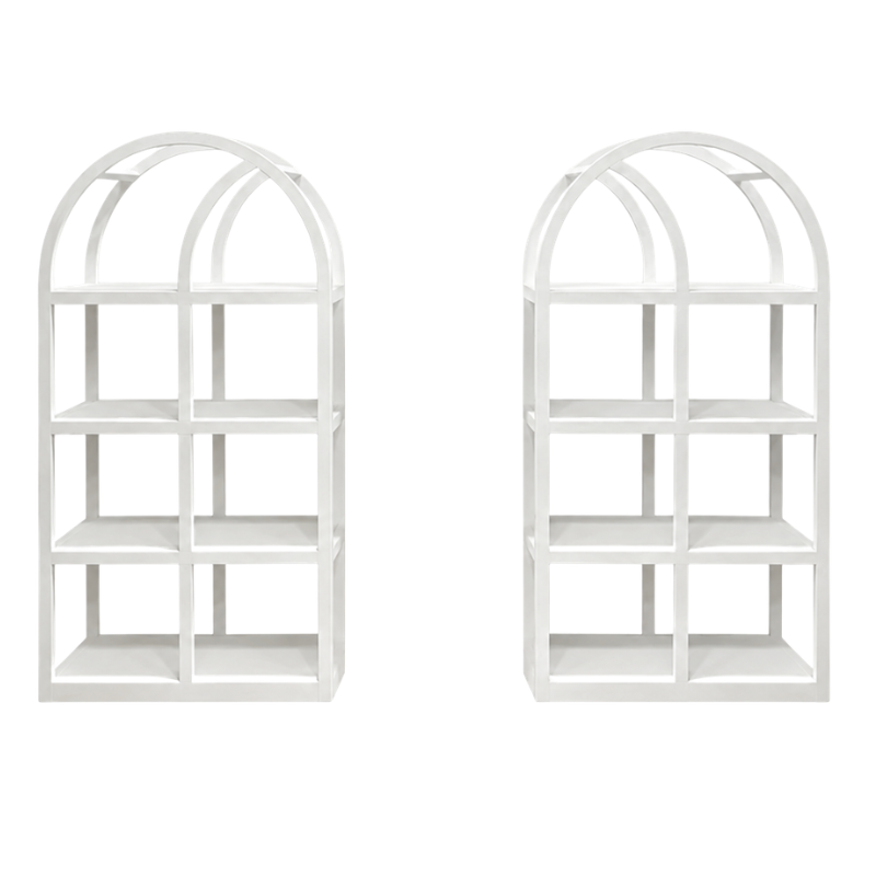 Madison White Shelving - 36" Width Shelving