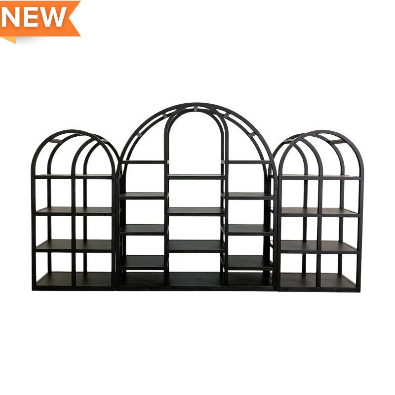 Madison Black Shelfving