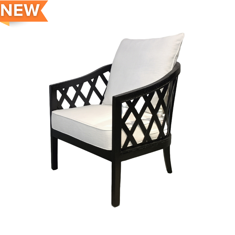 Veranda Black Armchair