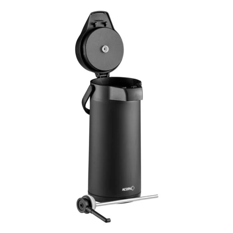 Pump Pot Coffee Server - Black Matte - 3 Liter