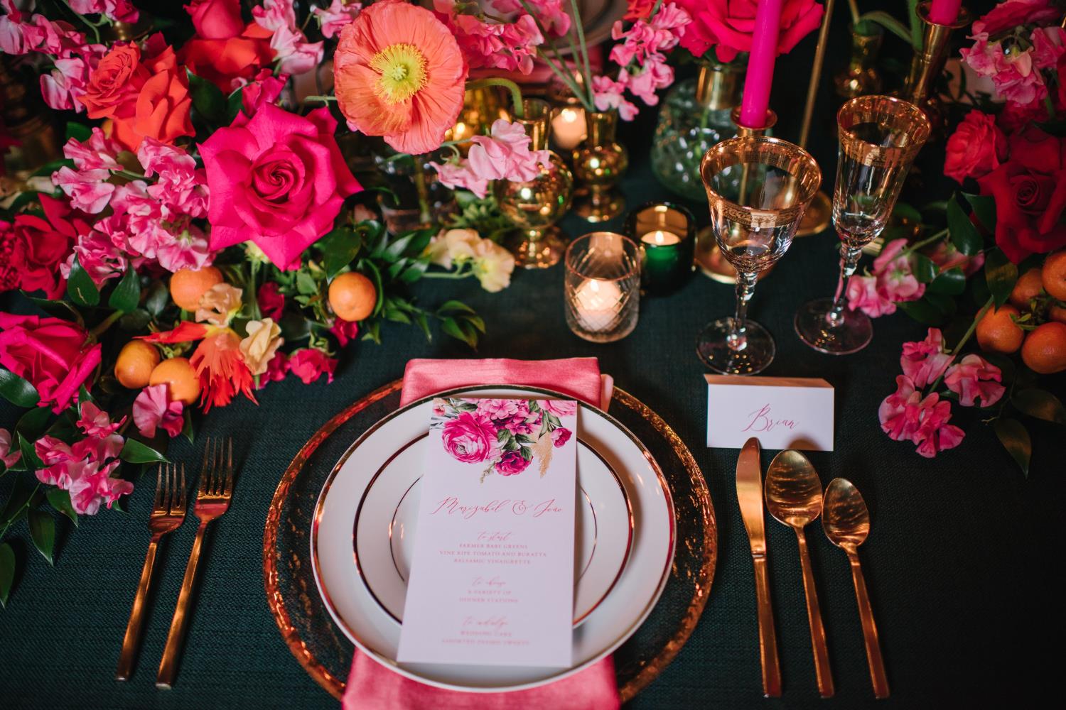 Vibrant Spring Wedding